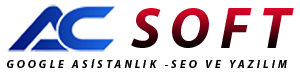 Acsoft Kurumsal Web Tasarımı Yazılım Ve Seo Hizmetleri