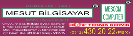 Mesut Bilgisayar San.tic.ltd.şti. (0312)4302022 (0532)1660910 1991